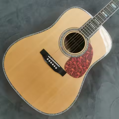 41 inch D45 series solid wood solid section acoustic glossy paint surface acoustic guitar