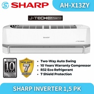 Ac Sharp 1,5 Pk Ah-X13Zy Jtech Inverter Teknologi Refrigrant R32 New
