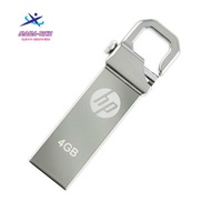 HP FLASH DRIVE v250w 4GB Pendrive Hook Clip Metal