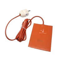 220V Car Heater Silicone Rubber Pad EU Plug Engine Oil Pan Sump Tank Heating Mat Fuel Tank Waterproo