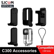 SJCAM C300 Accessories Frame Mount Waterproof Case Back Clip Base Mount Lanyard For SJCAM C300 Actio