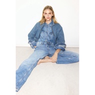 LDS7262 Women's Full-zipp Denim Jacket