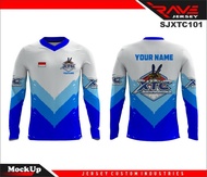 BAJU XTC / KAOS XTC / JERSEY XTC LENGAN PANJANG FULL PRINTING SUBLIMATION