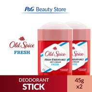 Old Spice Anti Perspirant High Endurance Dry Cream Deodorant Fresh 45g 2s