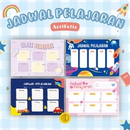 Lesson Schedule Poster - Children's Lesson Schedule School Poster 7 - Weekly Planner | Sunday School