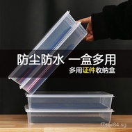 Document Storage Box for Home Certificate Storage Bag Family a4File Storage Transparent Folder Box D