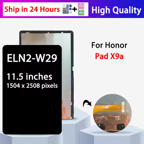 11.5"inch For Honor Pad X9a LCD Display Touch Screen Digitizer Assembly For Honor Pad X9A ‎ELN2-W29 