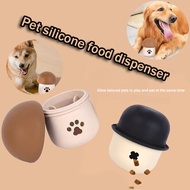 Pet Food Dispensing Toy pet toy Cute Dog Food Dispenser Detachable Food Dispenser Ball Slow-Feeding 