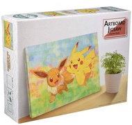 全新日版正貨 Artboard Jigsaw puzzle畫布框立體砌圖 366塊 Pokemon 比卡超 伊貝 依貝