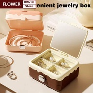 FOF Mini Jewelry Storage Box Bridesmaid Gift Ideas Travel Jewelry Case Birthday Party Box Mother's D