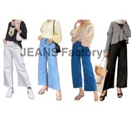 seluar perempuan seluar jeans perempuan seluar jeans perempuan slim fit Palazzo jeans for Women Read