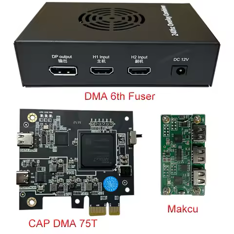 DMA Card 75t Board Card Macku / Kmbox Net 6Th Fusion Video Device HDMI/Display Fuser Video Blender D