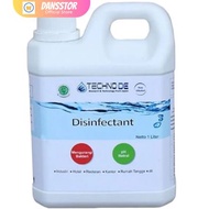 Desinfektan Techno De 1 L Halal Non Alkohol Ramah Lingkungan
