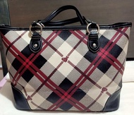 Authentic Teenie Weenie Pre-loved bag || Women's CHECKERED Genuine Leather Bag