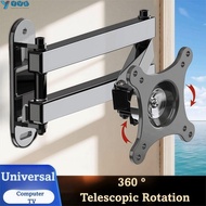 YVE LCD Monitor Bracket, Rotatable Extendable Computer Bracket, Universal Sturdy Wall Mount 10-37in 