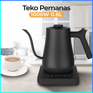 COD KBX Teko Listrik Kopi Pemanas Air Leher Angsa Pour Over 1000W 800ml - PY0805A-WD / teko kopi leh