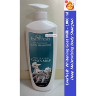 Everfresh  Whitening Goat Milk Deep Moisturizer Body Shampoo Pump Type - 1000 ml