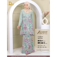 Baju Kurung Batik Alana Crepe Desa Murni Batik Terengganu Original - 1