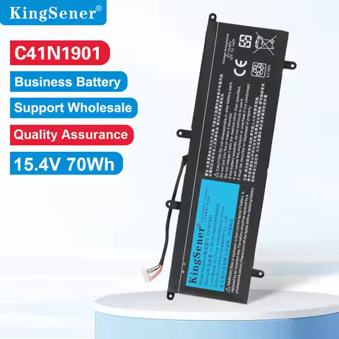 KingSener C41N1901 70WH Laptop Battery For ASUS ZenBook Duo UX481FA UX481FL UX481F UX481FLY UX4000F 