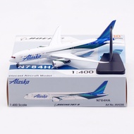 AViation 1/400 Alaska Airlines B787-9 Metal Airplane Finished Product N784HA