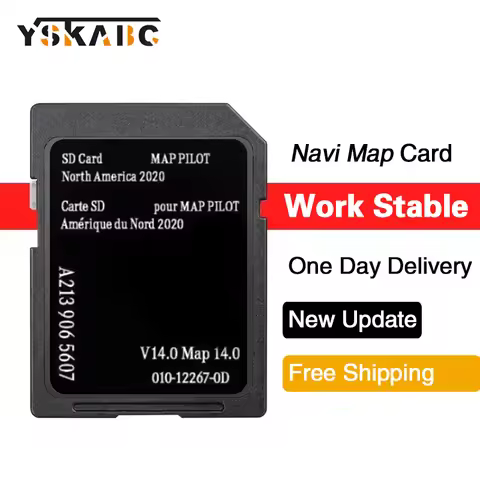 GPS MAP PILOT Garmin SD Card Update 2020 V14 USA CAN MEX Maps for Mercedes AMG/C-class/E-class/GLC C