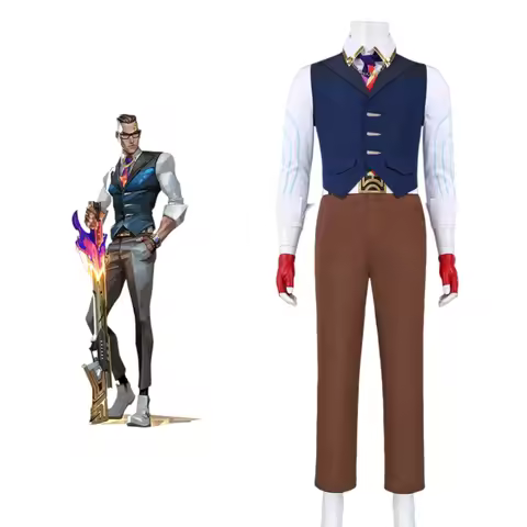 Game VALORANT Chamber Cosplay Costume Halloween Clothes