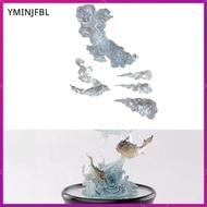 [yminjfbl] Smoke Effect Model Action Figure Accessory for Action Figure Desktop Bedroom