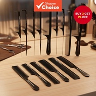 Makeup and Hairdressing Tool: Pointed Tail Comb with Thick Teeth for Precision Styling