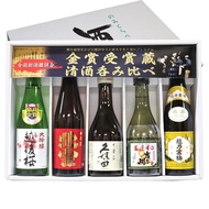 Niigata Sake Selection Set - Kubota Senjyu, Koshino Kanbai White Label, Echigozakura Daiginjo, Hokse