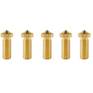 5Pcs/Lot 4 FLSUN 75 SR 3D Printer Extruder Nozzle Er Racer Hotend Part Brass Print Head 1.75Mm