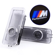 1Pair Car LED M Projector Laser Logo Door Light For BMW