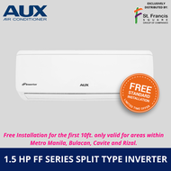 Five year warranty AUX Aircon - 1.5 HP FF Series Split Type Inverter