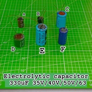 Electrolytic capacitor 330uF 35V/40V/50V/63V