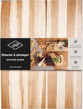 Labell Wood Cutting Boards - Large Canadian Maple Chopping Board for Meats, Vegetables, Fruits, and 