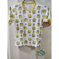 130-160cm kids boys girls pyjamas sleepwear ready stocks pajamas baju tidur Mickey Princess SpongeBo