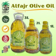 Alfajr Olive Oil/Cooking Olive Oil/Minyak Zaitun/Olive Oil/3L/2L/1L/Halal/Organic/Premium Olive Oil 