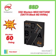Wd Black SN770 PCIe Gen4 x4 NVMe M.2 1TB WDS100T3X0E SSD