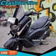 Crashbar NMAX TURBO NEO TECHMAX 2024 2025 Tubular Spotlight Mount