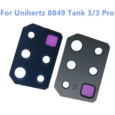 New For Unihertz 8849 Tank 3 Pro Back Rear Camera Lens Glass Cover For Unihertz Tank 3 Cell Phone Sp