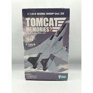 Tomcat Memories F14 Fighter Jet japanese model kit F Toys F-14 mini plane 1:144