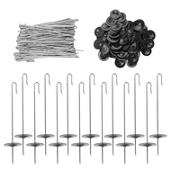 B8Solar Panel Guard Clips Stainless Steel Wire Fence Fasteners Animal Guard Roll Kit for Solar Panel