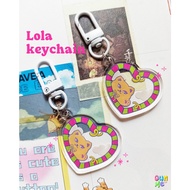 LOLA bag charm/ keyring/Keychain