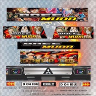 STIKER MINIATUR MOBIL PICKUP L300