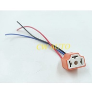 Car Headlight Socket Connector Lamp Bulb Wiring Harness H4 Head Lamp Bulb Ceramic /BULB SOCKET H4