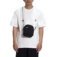 New Norte Toru Men's Small Sling Bag - Black Taslan Crinkle Sling Bag