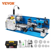 VEVOR Mini Metal Lathe Machine 7" x 14" (180*350 mm) 550W Precision for DIY Metal Turning Driling Threading Milling Wood