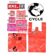 PLASTIC  BAG SINGLET PLASTIC BAG T-SHIRT BAG 9X12  , 12X13 , 15x16 , 17x19 , 20x24