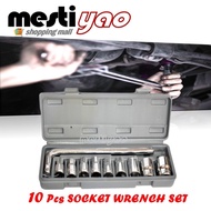 10 PCS Socket Wrench Set/Home Car Repairing Tool Kit Set/Set Soket Spanar