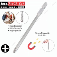 Anex Japan AP-16M⊕Impact Screw Bit/Heavy Duty Bit/Magnectic Screw Bit/Air Screwdriver Bit/Bit Pemuta