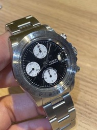 Tudor 79180 OysterDate Chronograph Black Service Dial